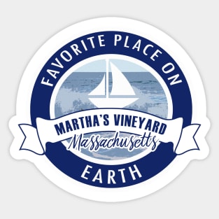 Martha's Vineyard Massachusetts Sticker